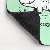 Happy Alligator met ballon - Schattigee Nursery Ar Muismat (Hoek)