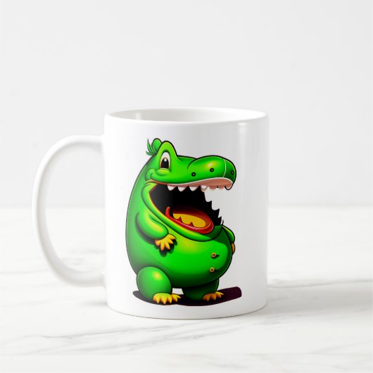 Happy Alligator-Mok Koffiemok (Links)