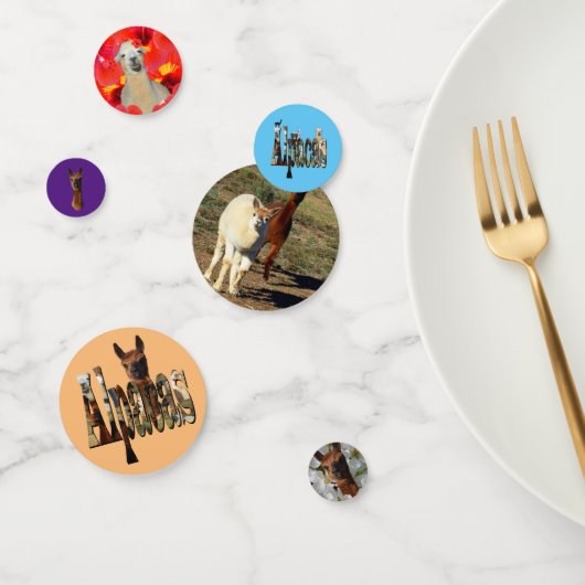 Happy Alpacas Confetti (Groep)