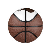 Happy American bison buffalo illustratie Basketbal (Rechts)