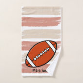 Happy american football fun day bad handdoek (Handdoek)