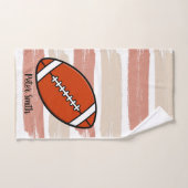 Happy american football fun day bad handdoek (Handdoek)