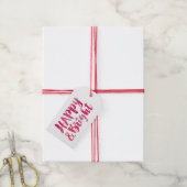 Happy and Bright Holiday Gift Labels Cadeaulabel (Met Touw)