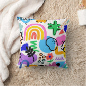 Happy and colorful abstract designs kussen (Deken)