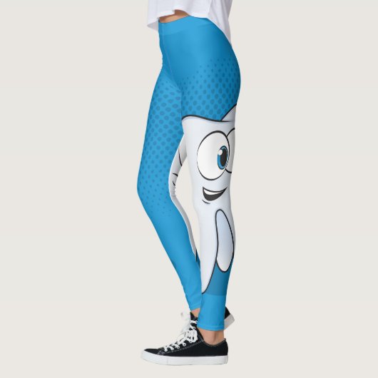 Happy and Sad Teeth Leggings (Links)
