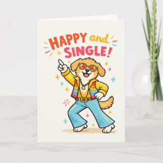 Happy and Single Divorce party Feestdagen Kaart