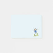 Happy Angel Fairy Jumping en Dansend Buiten Post-it® Notes (Voorkant)