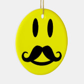Happy & Angry Mustache ornament (Rechts)