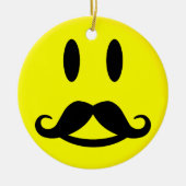 Happy & Angry Mustache ornament (Voorkant)