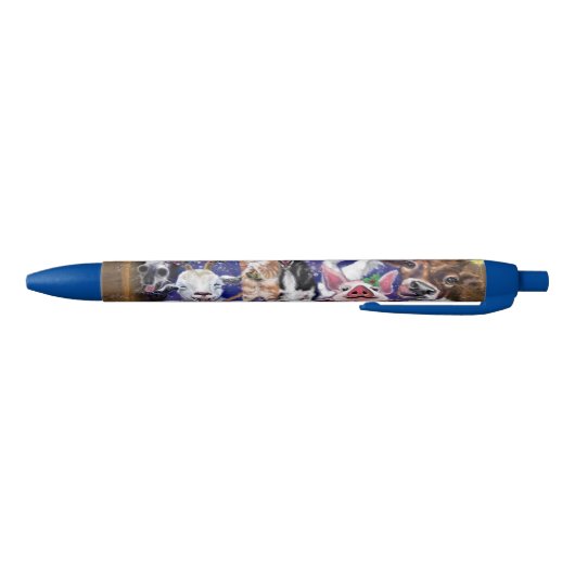 Happy Animal Party Grappig Kerstmis Pen Gift (Bodem)