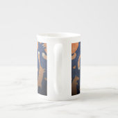 Happy animal vos-patroon porselein kop (Achterkant)