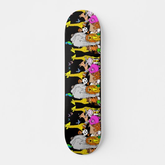 Happy Animals Skateboard (Voorkant)