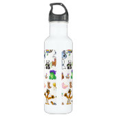 Happy Animals Waterfles (Achterkant)