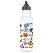 Happy Animals Waterfles (Rechts)