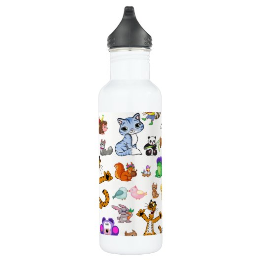 Happy Animals Waterfles (Rechts)