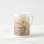 Happy Anniersery Specialty Mug Porselein Kop (Voorkant rechts)