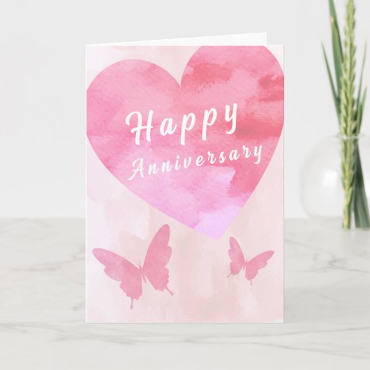 Happy Anniversary Card Kaart (Voorkant)