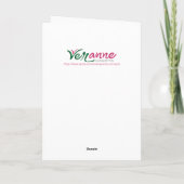 Happy Anniversary Growing Together Kaart (Achterkant)