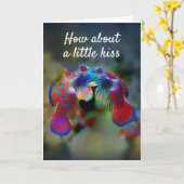 HAPPY **ANNIVERSARY** KISS OR TWO FOR "YOU" KAART (Gele Bloem)