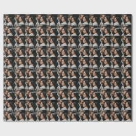 Happy anniversary photo collage name date simple w cadeaupapier