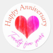 Happy anniversary stickers (Voorkant)