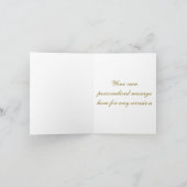 Happy Anniversary Swans Kaart (Binnen)