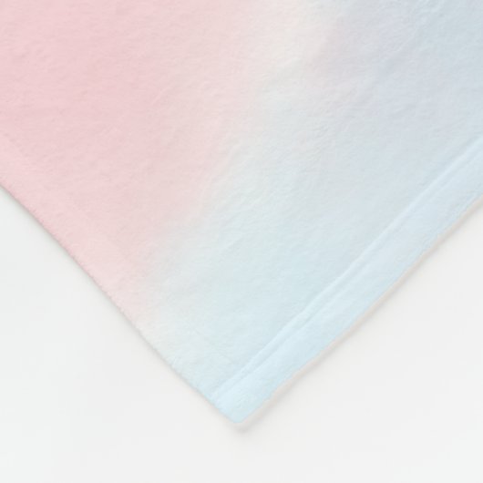 Happy anniversary wedding name date year pastel  fleece deken (Hoek)