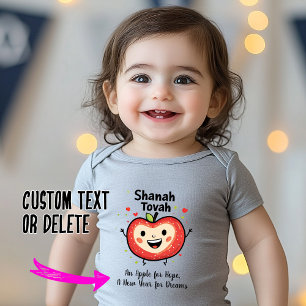 🍎Happy Apple Cheers met aangepaste tekst Romper