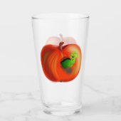 Happy Apple Glass Glas (Achterkant)