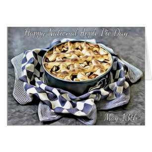 Happy Apple Pie Day Recipcard