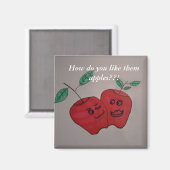 Happy Apples Magnet (Voorkant / Achterkant)
