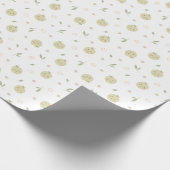 Happy Apples Patroon - Wrapping Paper Roll Cadeaupapier (Hoek)