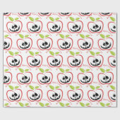 Happy Appleween Jack O'lantern Thunder_Cove Cadeaupapier (Vlak)