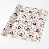 Happy Appleween Jack O'lantern Thunder_Cove Cadeaupapier (Uitgerold)
