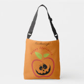 Happy Appleween Jack O'lantern Thunder_Cove Crossbody Tas (Voorkant)