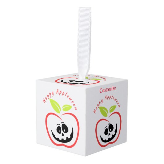 Happy Appleween Jack O'lantern Thunder_Cove Decoratie (Voorkant hoekig)