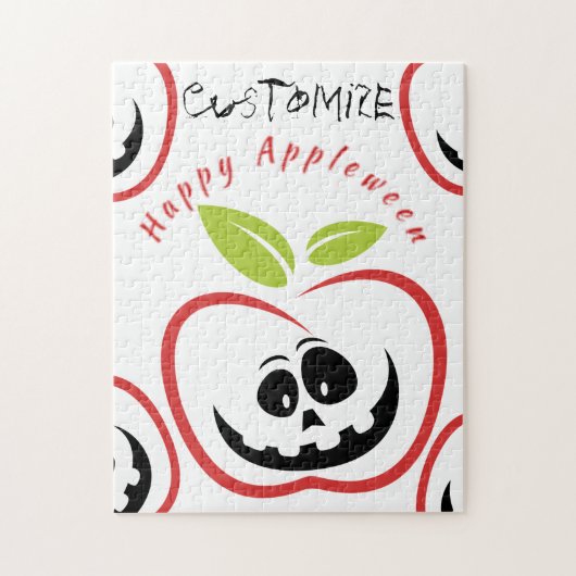 Happy Appleween Jack O'lantern Thunder_Cove Legpuzzel (Verticaal)