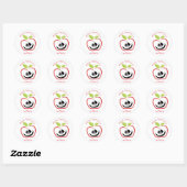Happy Appleween Jack O'lantern Thunder_Cove Ronde Sticker (Vel)