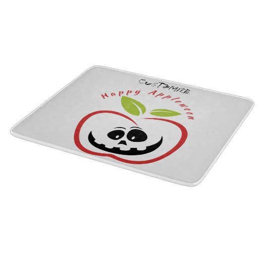 Happy Appleween Jack O'lantern Thunder_Cove Snijplank (Hoek)