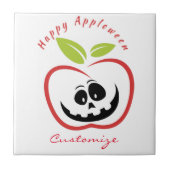 Happy Appleween Jack O'lantern Thunder_Cove Tegeltje (Voorkant)