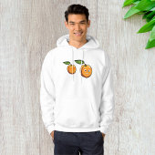 Happy Apricot Mannen Hoodie