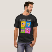 Happy April Fool's Day 1 April 2022 Prank T-shirt (Voorkant volledig)