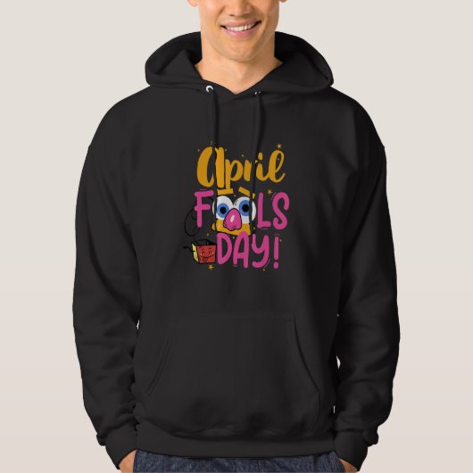 Happy April Fool's Day 1 April Fools Day Joke 20 Hoodie (Voorkant)