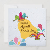 Happy April Fools Day Feestdagenkaart (Voorkant)