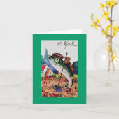 Happy April Fools Day Fish Kaart (Gele Bloem)