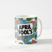 Happy April Fool's Day Gift idee Koffiemok (Voorkant rechts)