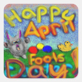 Happy April Fools Day stickers (Voorkant)