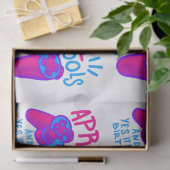 Happy April Fools Day verjaardagsgamer Tissuepapier (Geschenk)