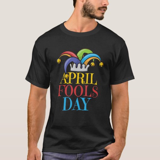 Happy April Fools Day voor kinderen Joke Funny T-shirt (Voorkant)