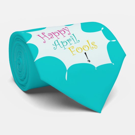Happy April Fools - Stropdas (Opgerold)